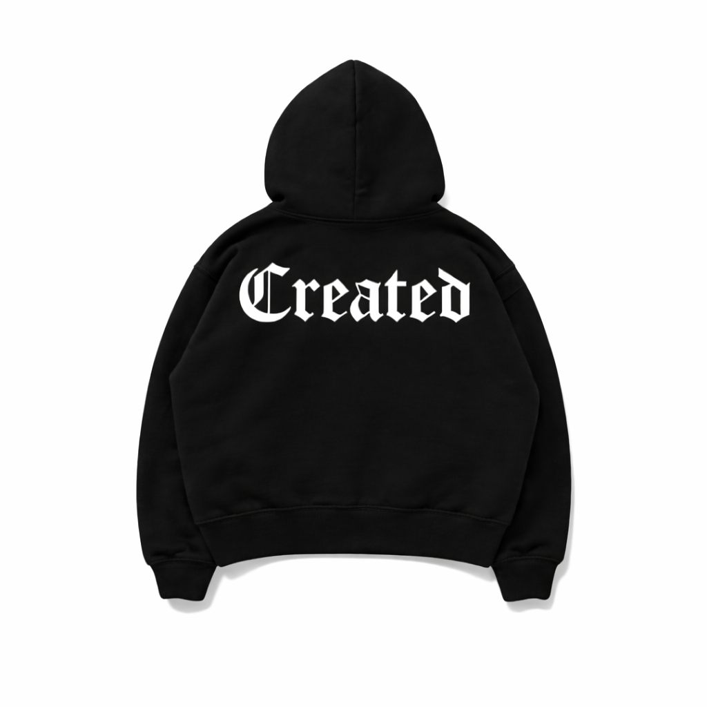 "Created" Hoodie