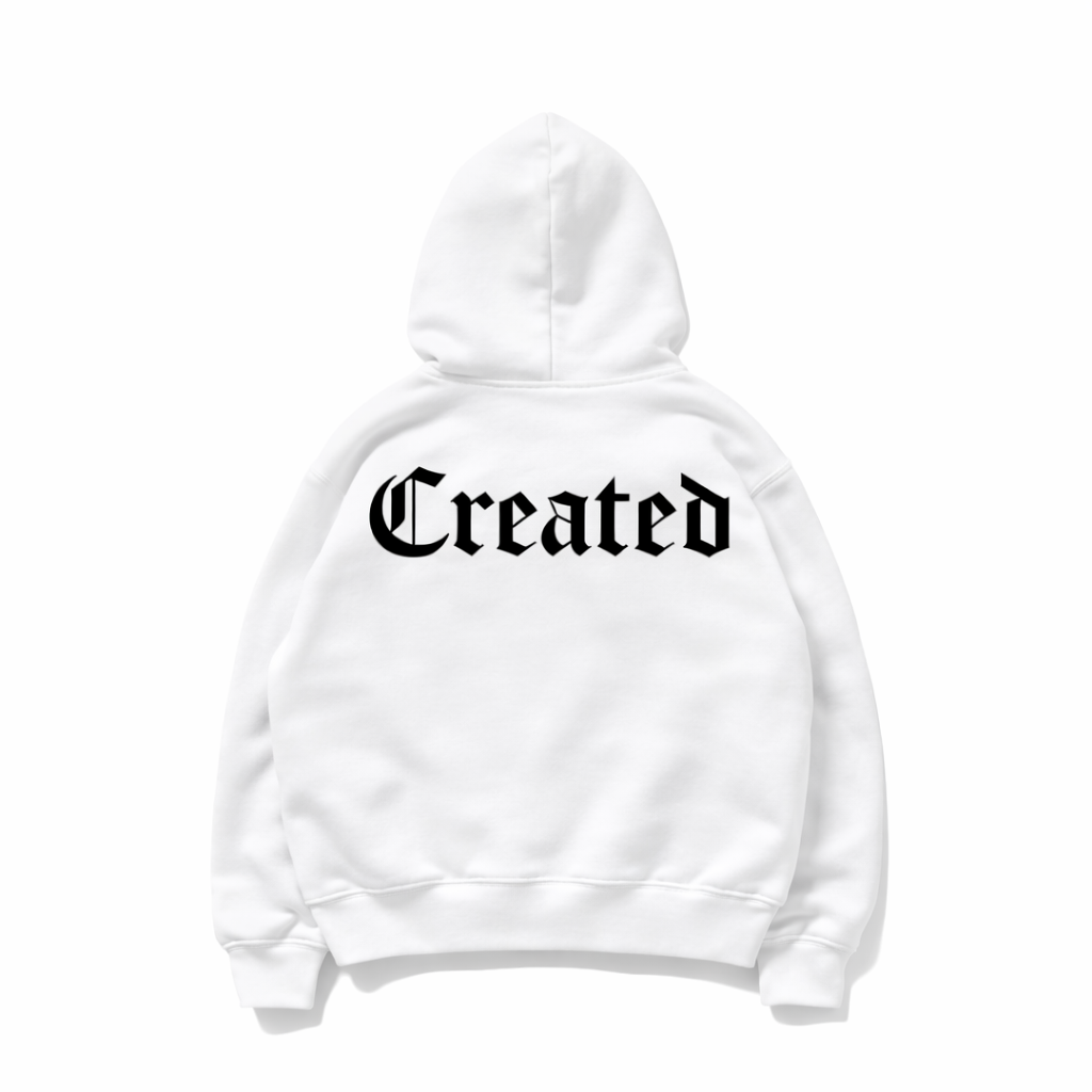 "Created" Hoodie